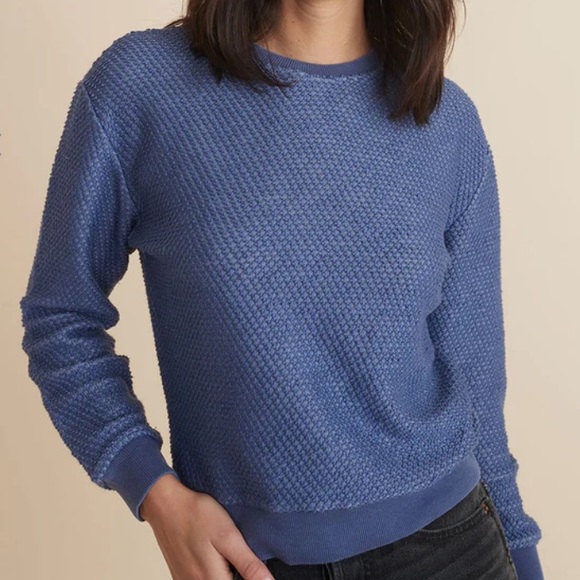 Marine Layer Birdseye crewneck pullover sweatshirt - Picture 6 of 10